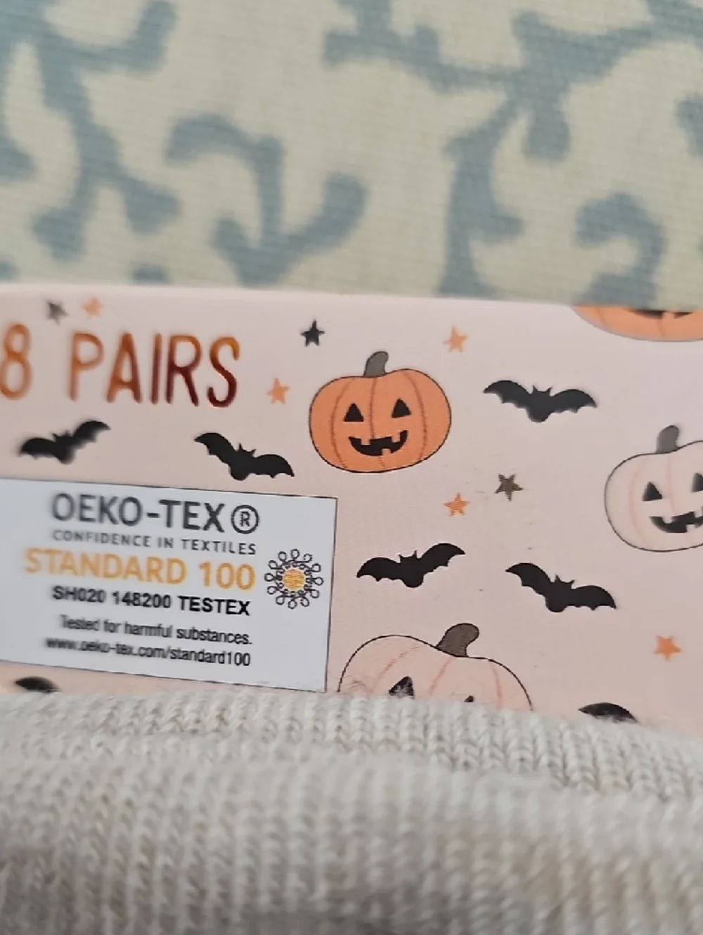 Capelli of New York Kids Halloween Sock Pack - Black, White, Gray, Orange